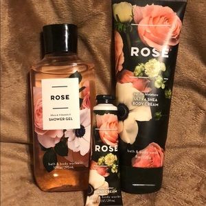 Bath & Body Works 🌹 Rose 🌹 Trio